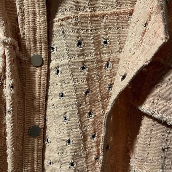 Light pink textured jacket - Picture 8 of 8